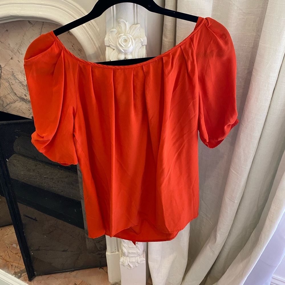 Antonio Melani Orange Blouse